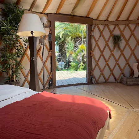 Luxusní stan Yourte Jardin Tropicale Piscine - Quatre Murs Et Un Toit Hyères